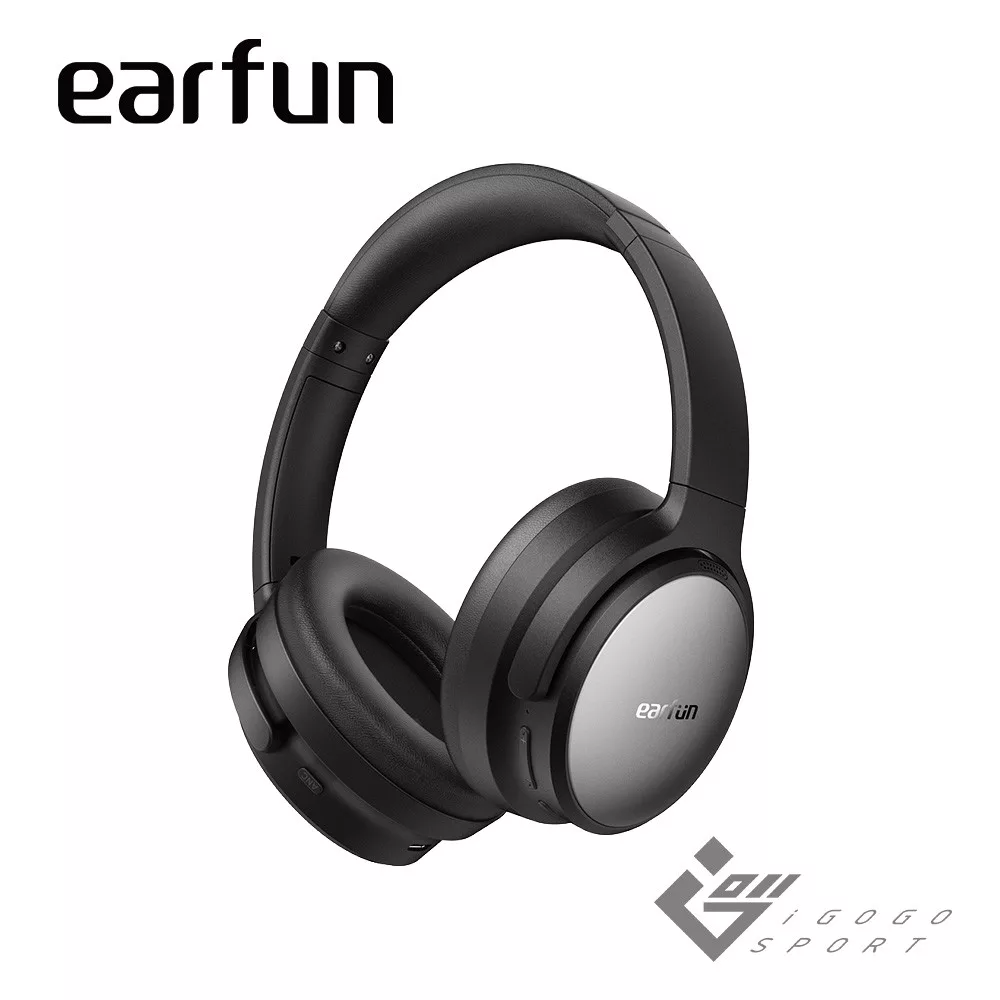 EarFun Tune Pro 耳罩式降噪藍牙耳機 黑色