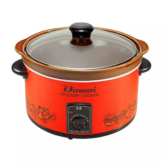 DOWAI多偉台灣製造陶瓷燉鍋4公升 DT-500