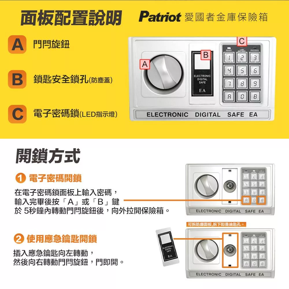 Patriot愛國者 20EA - 詳情3