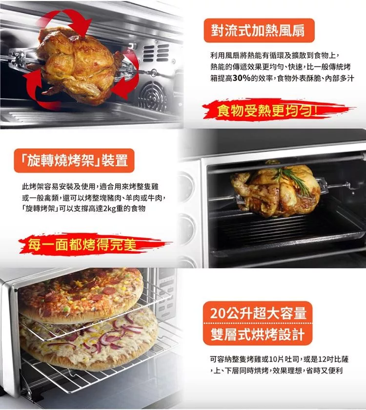 De’Longhi迪朗奇 EO2079 - 詳情2