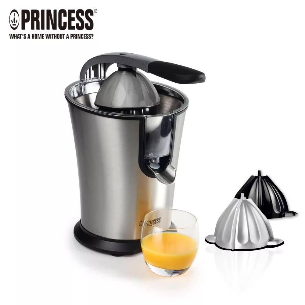 【PRINCESS荷蘭公主】超省力不鏽鋼榨汁機201851(不鏽鋼榨汁頭+ABS)