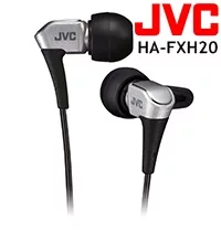 JVC HA-FXH20 最新高階 微型動圈技術 雙磁體結構鍍鈦振膜驅動單體 入耳式 耳道式耳機 炫目銀