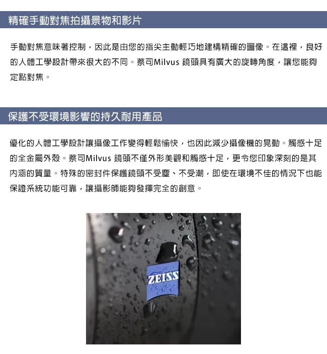 ZEISS蔡司 Milvus 2.8/15 ZE - 詳情2