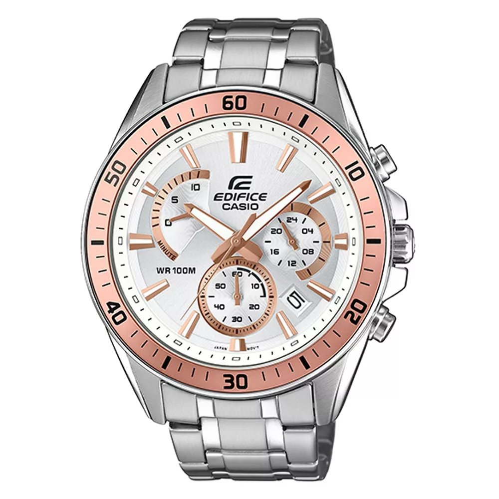 CASIO EDIFICE 超越極限計時賽車腕錶-EFR-552D-7AVUDF