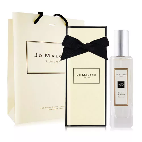 博客來 Jo Malone 橙花香水 30ml 附紙盒 提袋 緞帶 百貨公司貨