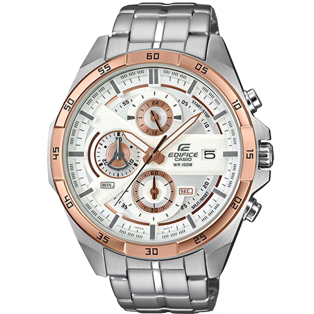 CASIO EDIFICE 原力核心計時賽車腕錶-EFR-556DB-7AVUDF