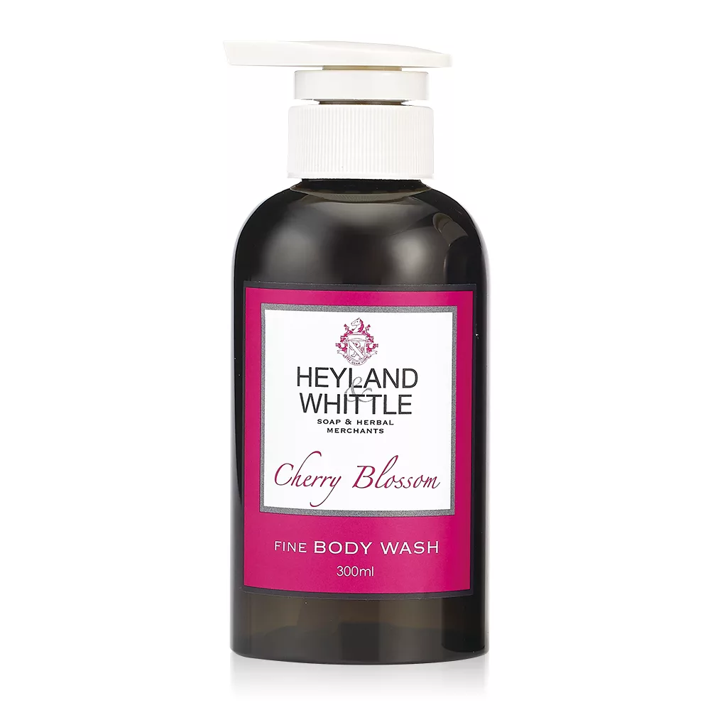 【H&W 英倫薇朶】櫻花香氛沐浴露 300ml