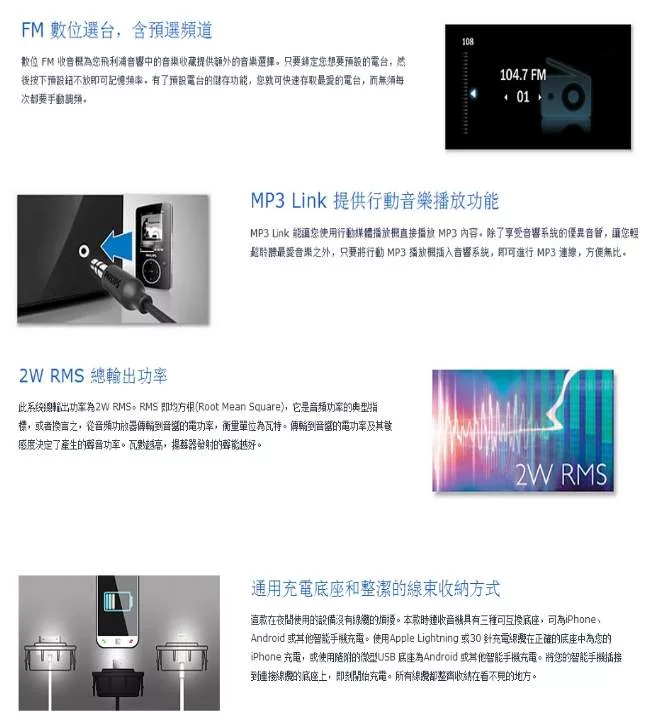 PHILIPS飛利浦 AJT3300 - 詳情1