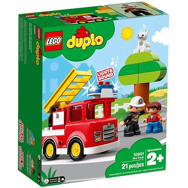 博客來 樂高lego Duplo 幼兒系列 Lt 消防車