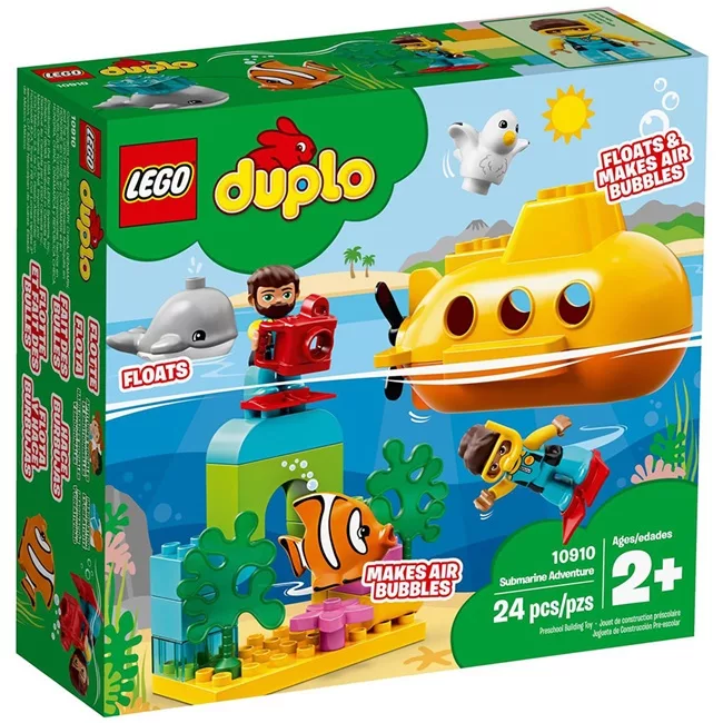 博客來 樂高lego Duplo 幼兒系列 Lt10910 潛水艇探險