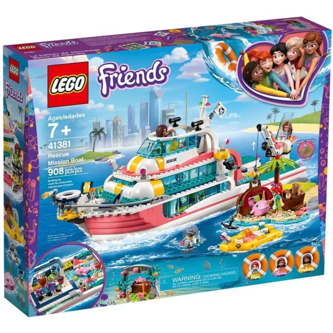 博客來 樂高lego Friends系列 Lt 海上救援任務船