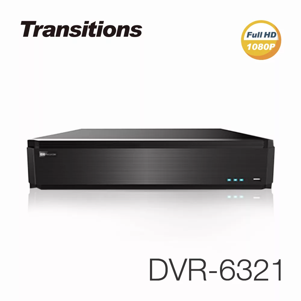 全視線 DVR-6321 16路 H.264 1080P HDMI 台灣製造 混合式監視監控錄影主機