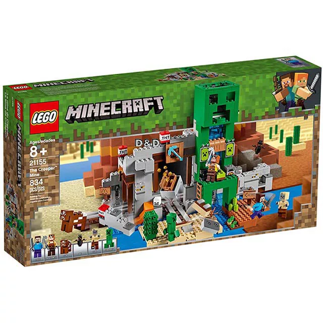 博客來 樂高lego Minecraft 系列 Lt The Creeper Mine