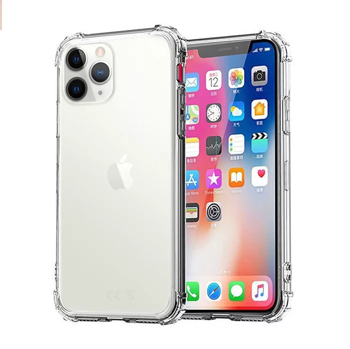 博客來 Adpe Iphone 11 四角防摔透明矽膠手機保護殼