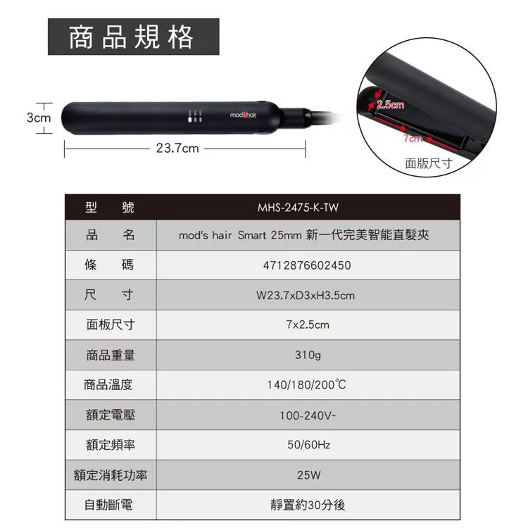 Mod’s Hair MHS-2475-K-TW - 詳情5