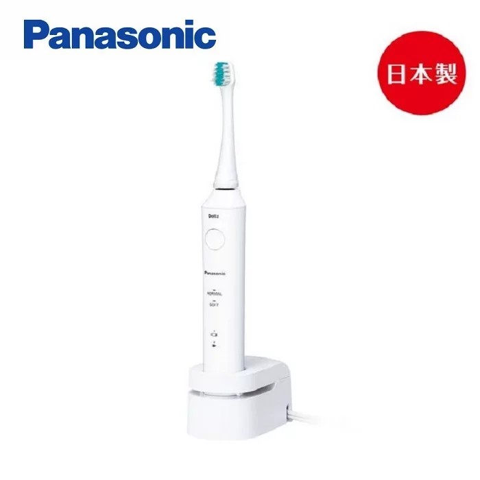 Panasonic 國際牌 日本製 亮白去漬音波震動電動牙刷EW-DL34-W