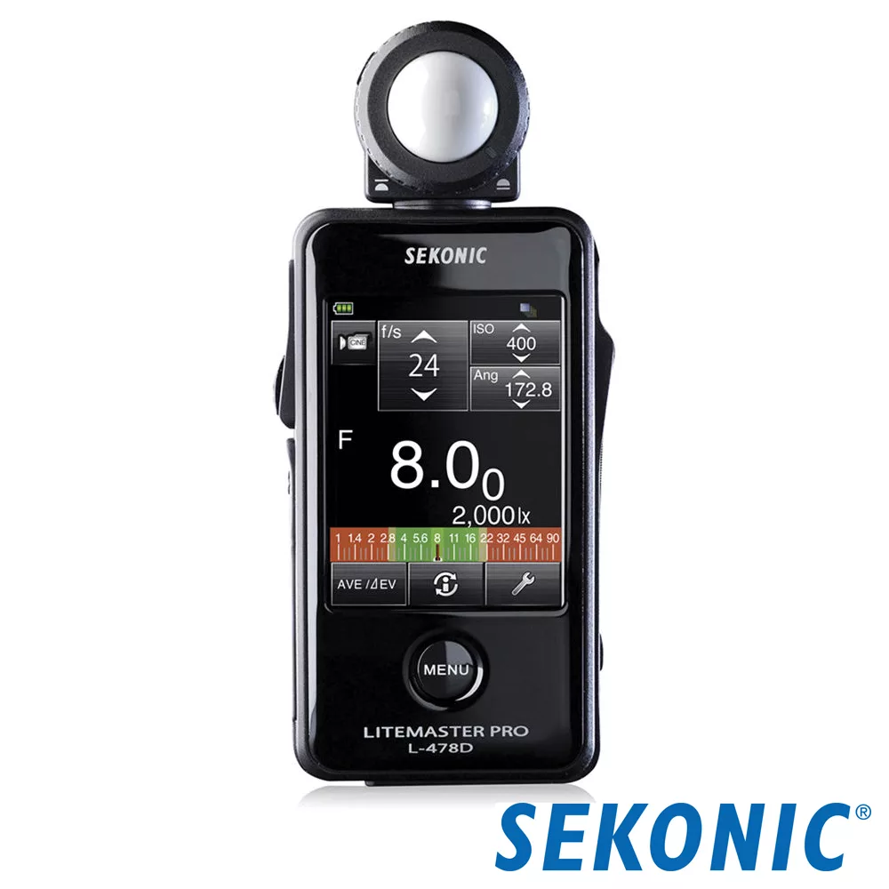 SEKONIC L-478D 觸控式測光表(攝影/電影)-公司貨