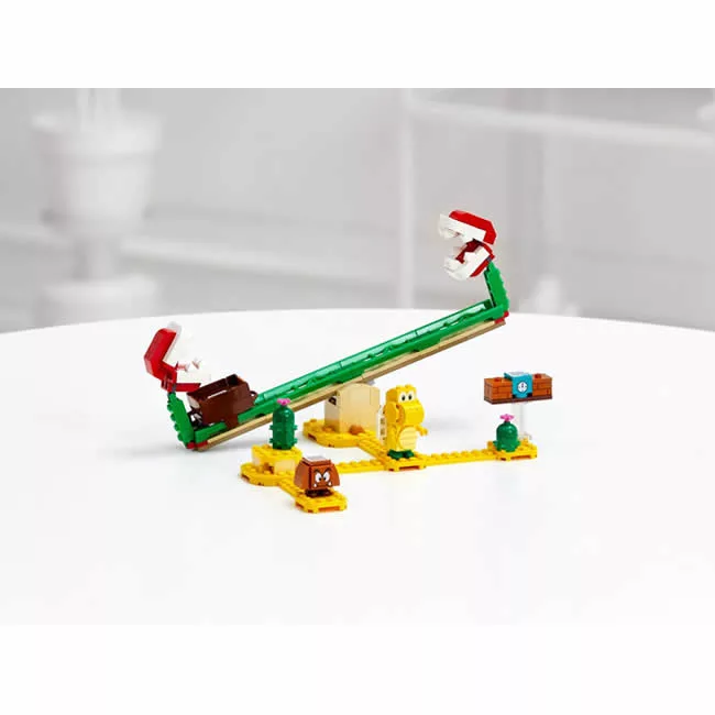 博客來 樂高lego 超級瑪利歐系列 Lt吞食花翹翹板