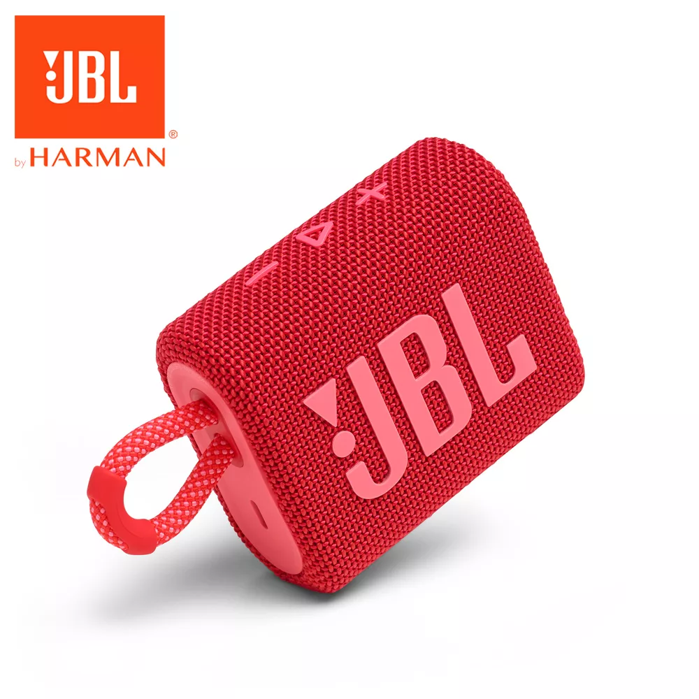 JBL GO 3 可攜式防水藍牙喇叭 紅色
