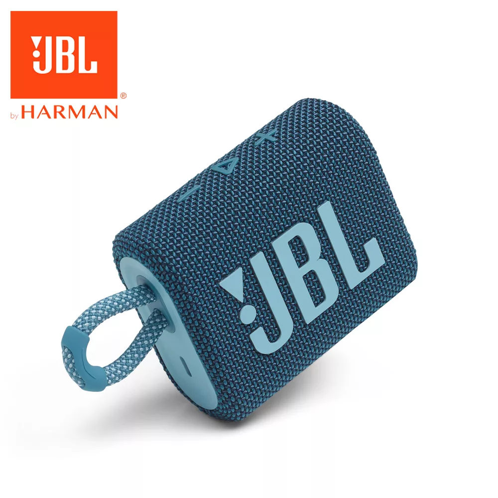 JBL GO 3 可攜式防水藍牙喇叭 藍色