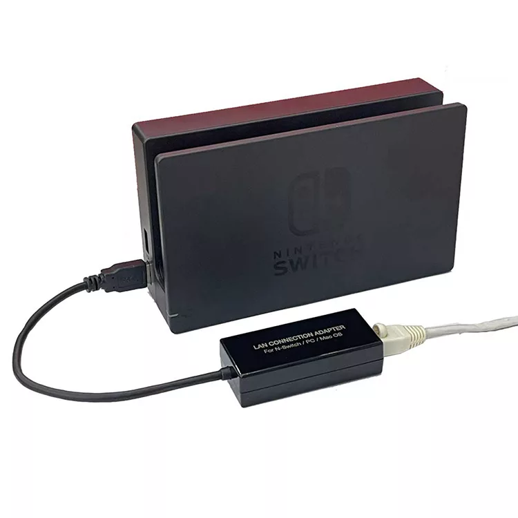 博客來 Switch Ns 有線網路卡 網路有線轉接器 副廠