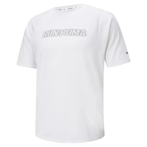 PUMA 慢跑系列Lite COOLadapt短袖T恤(M) 男 短袖上衣 XL 白色