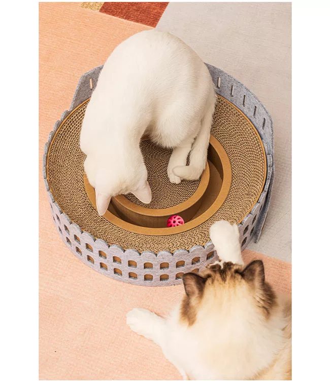 博客來 Metropet 羅馬競技場抓板貓窩