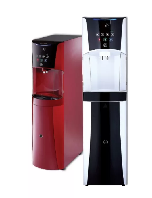 龍泉 LC-8872 直立型冰溫熱氣泡水飲水機 (含RO四道過濾系統) 飛利浦UV紫外線殺菌 紅色 紅色