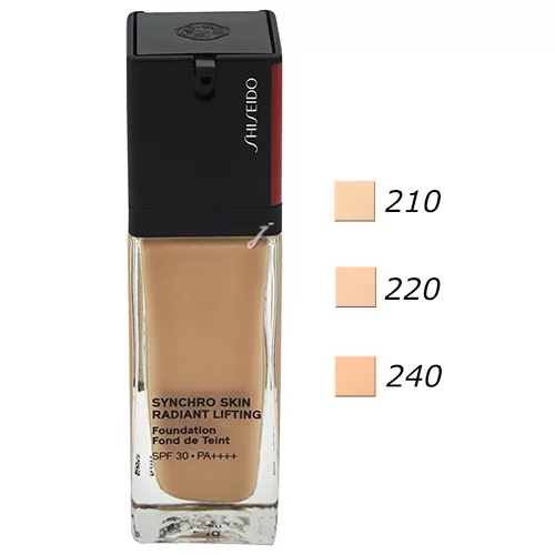 【專櫃正品】SHISEIDO資生堂 超進化光感緊緻粉底SPF30PA++++(30ml)#240