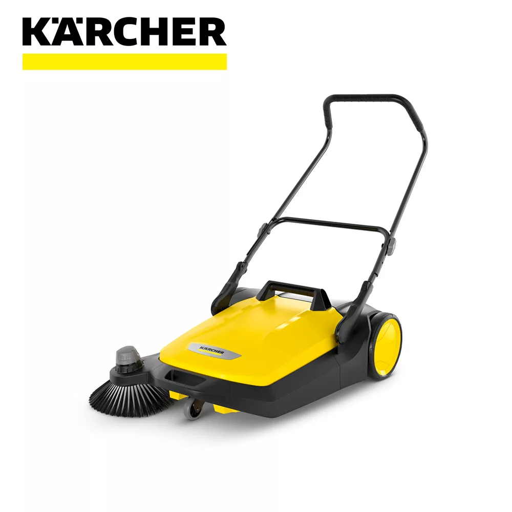 【KARCHER 德國凱馳】加大型手推式掃地機 S6 (大面積、粉塵、停車場掃除必備)