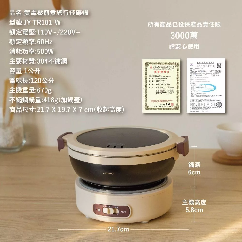 JWAY JY-TR101-W - 詳情10