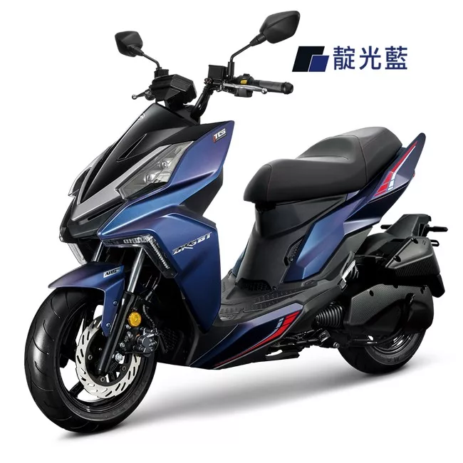 博客來 Sym 三陽機車drg 158 雙碟tcs Abs 怠速熄火七期靛光藍