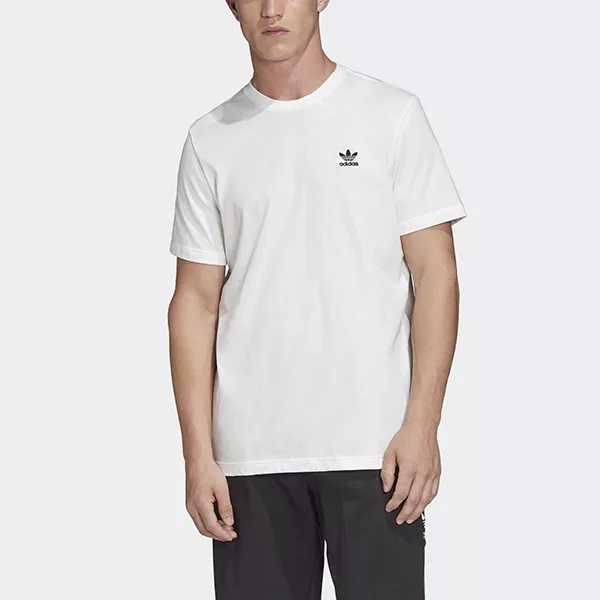 Adidas 男 ESSENTIAL TEE 短袖上衣 S 白