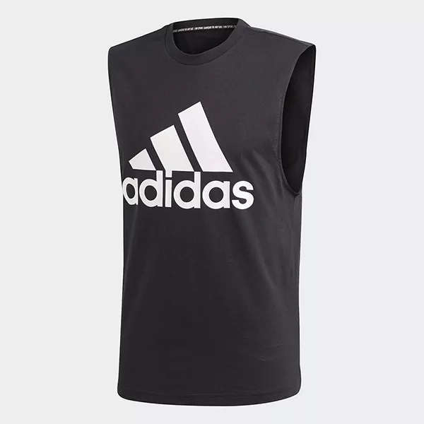 Adidas 男 MH BOS Tank 背心 DT9936 XL 黑