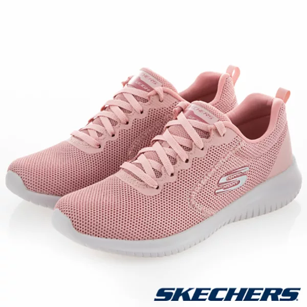 Skechers 女 運動系列ULTRA FLEX 慢跑鞋 12846PNK US8.5 粉