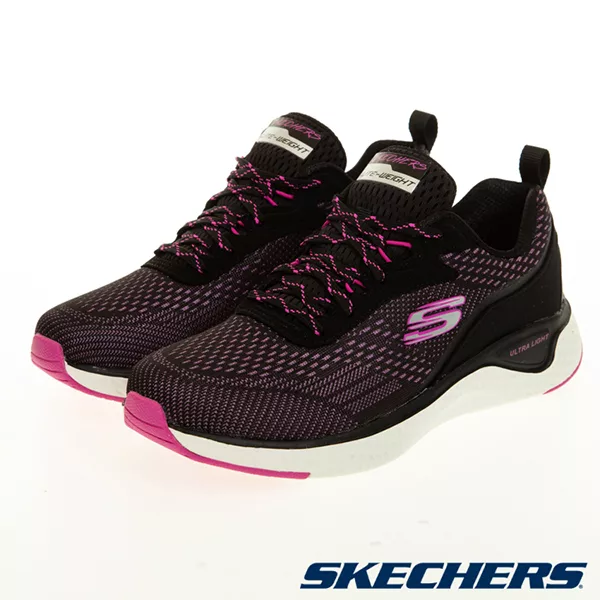 Skechers 女運動系列 SOLAR FUSE 運動鞋 149286BKHP US8 黑桃