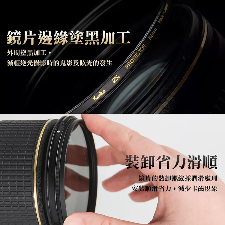 Kenko肯高 ZX Protector Slim 46mm - 詳情3