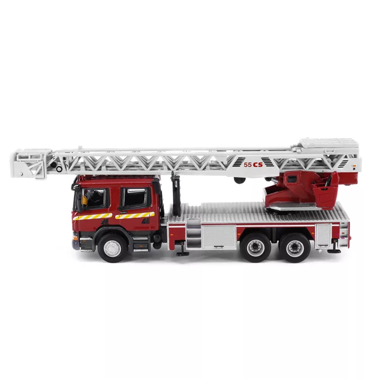博客來 Tiny 微影mc Scania 消防處旋轉台鋼梯車55米1 76 台灣代理版