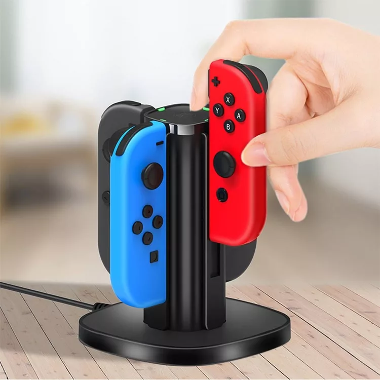 博客來 良值nintendo Switch Joycon 4in1充電底座 公司貨 L372