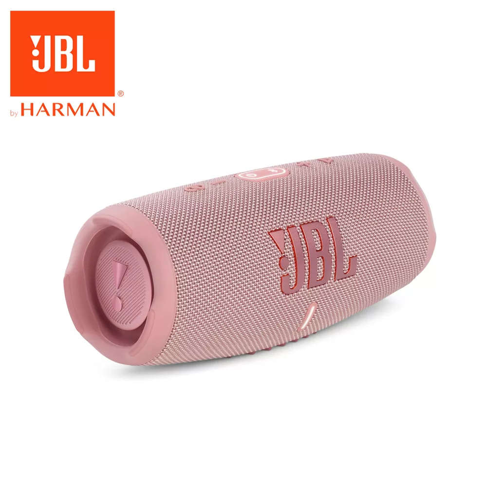 JBL Charge 5 可攜式防水藍牙喇叭 粉紅色