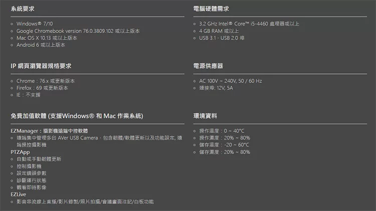 AVer圓展 VC520 - 詳情9