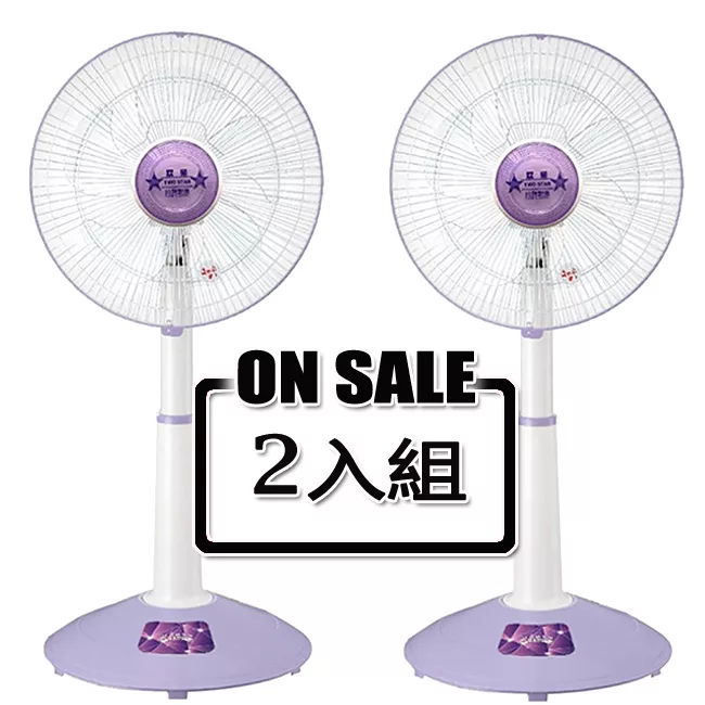 雙星14吋桌立扇(2入組) TS-1489