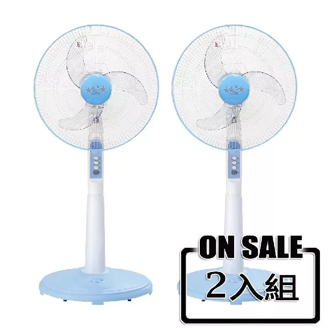 雙星16吋立扇(2入組) TS-1601