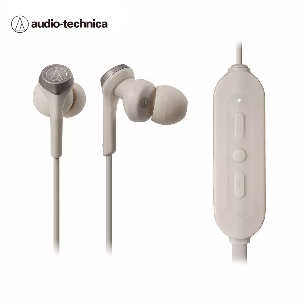 鐵三角 ATH-CKS330XBT 無線耳塞式耳機 米色