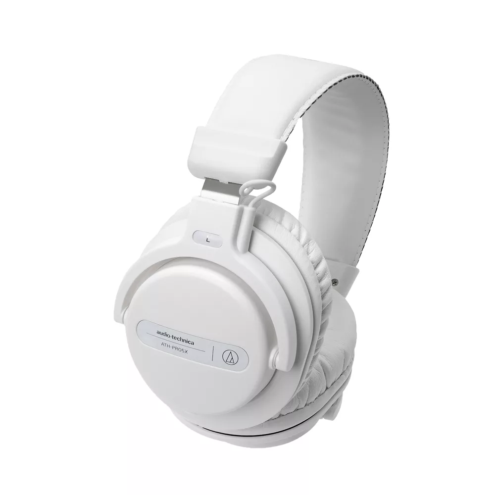 鐵三角 ATH-PRO5X DJ專業監聽耳機 白色