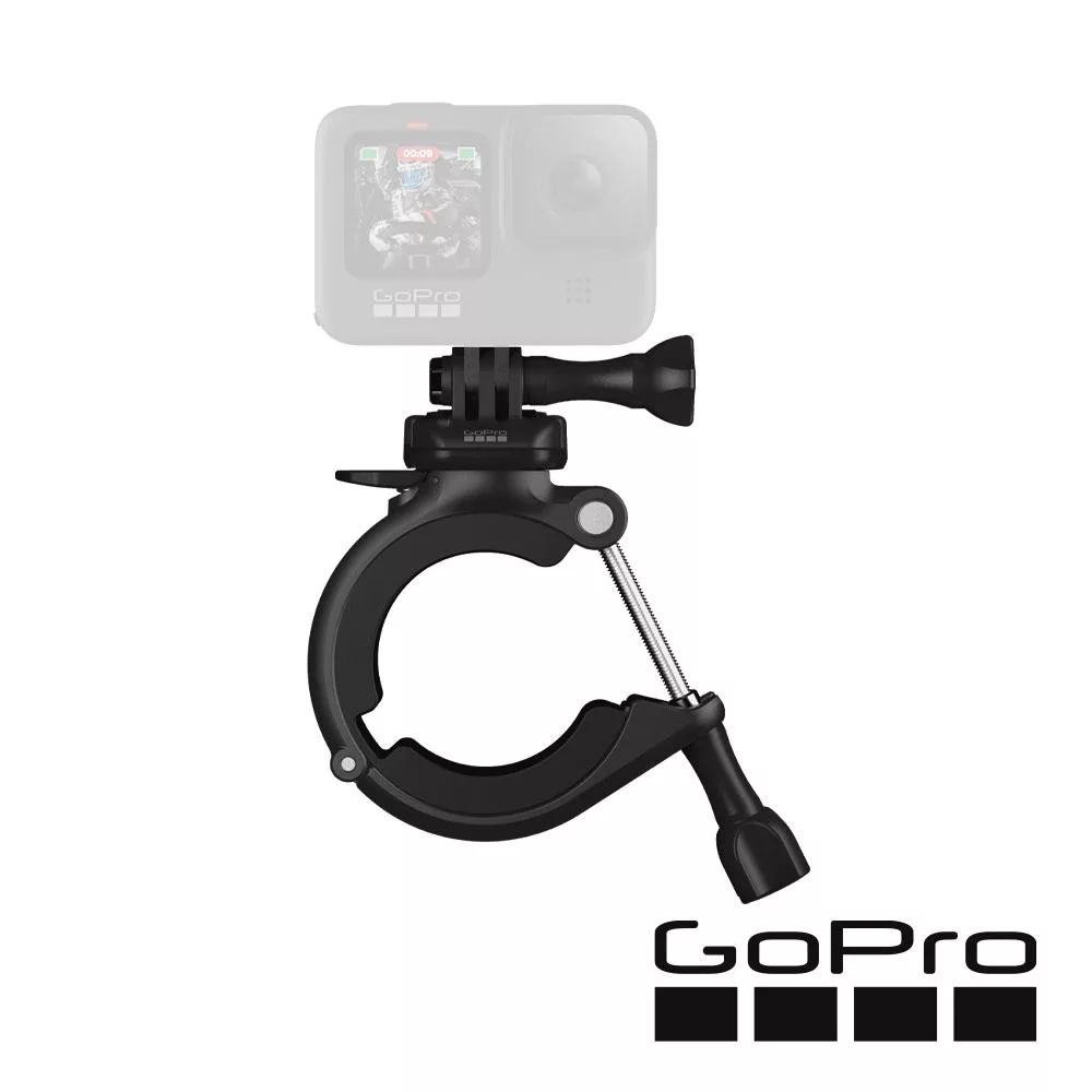 【GoPro】寬管型固定座│圓管夾座+接管+更多組件 (AGTLM-001)-[正成公司貨]