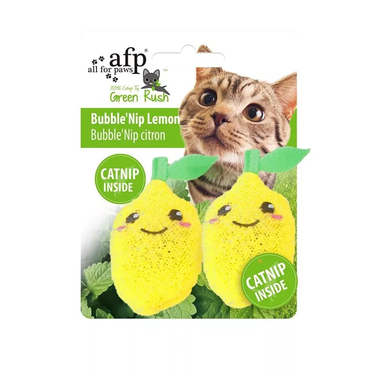 afpall for paws%  Green RushBubbleNip LemonBubbleNip citronCATNIPINSIDECATNIPINSIDE