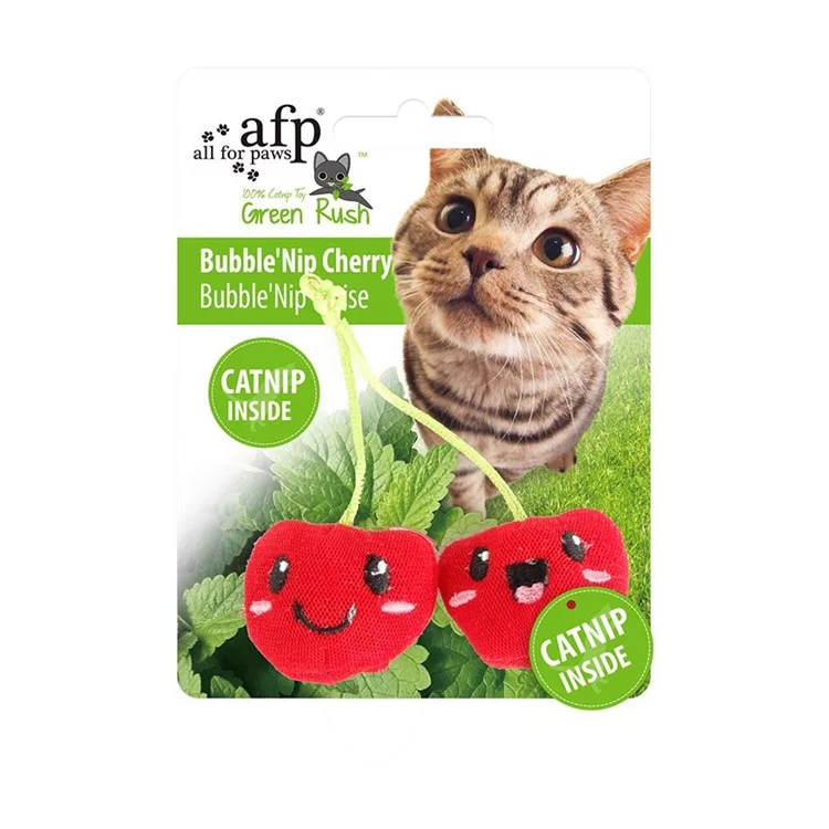 afpall for paws  Green RushBubbleNip CherryBubbleNip CATNIPINSIDECATNIPINSIDE