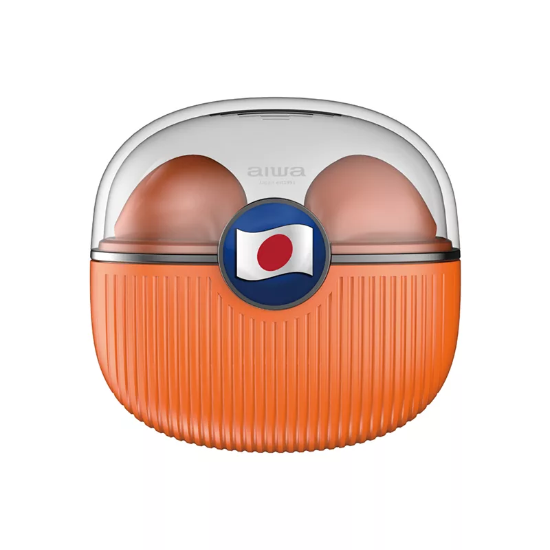 AIWA 愛華 ENC降躁真無線藍牙耳機 AT-X80U 橘色