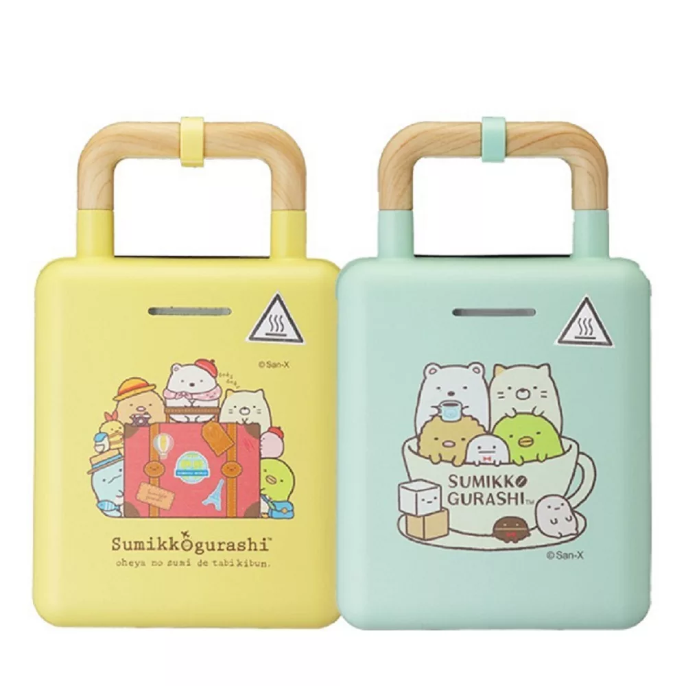 Airmate 艾美特 多功能熱壓吐司點心機 角落小夥伴款 KTF6001 薄荷綠